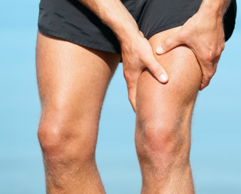 can knee arthritis pain radiate down the leg