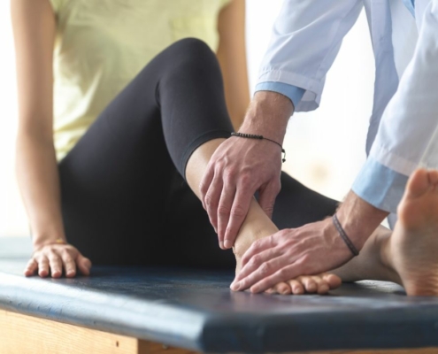 can a chiropractor help a sprained ankle